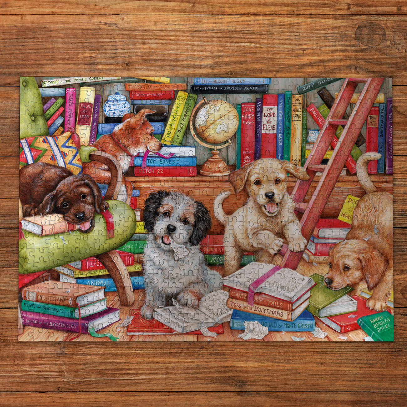 gibsons-shaggy-dog-story-puzzle-1000-teile-hunde image 2