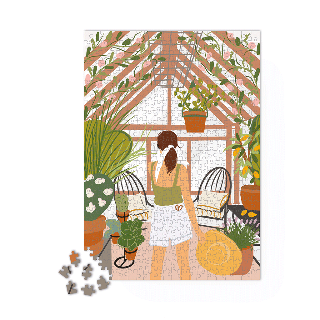 maison-joliette-puzzles-un-dimanche-la-campagne-1000-teile image 1