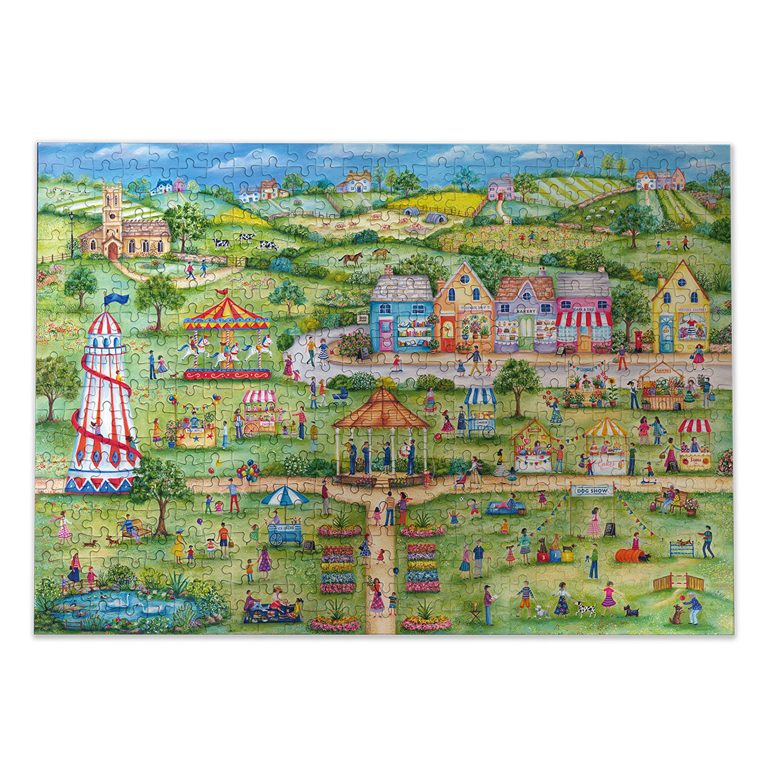 gibsons-celebrating-summer-puzzle-500-teile-sommer-park image 6
