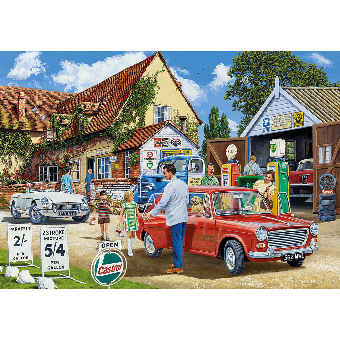 gibsons-day-out-with-family-puzzle-4x500-teile-nostalgie image 7