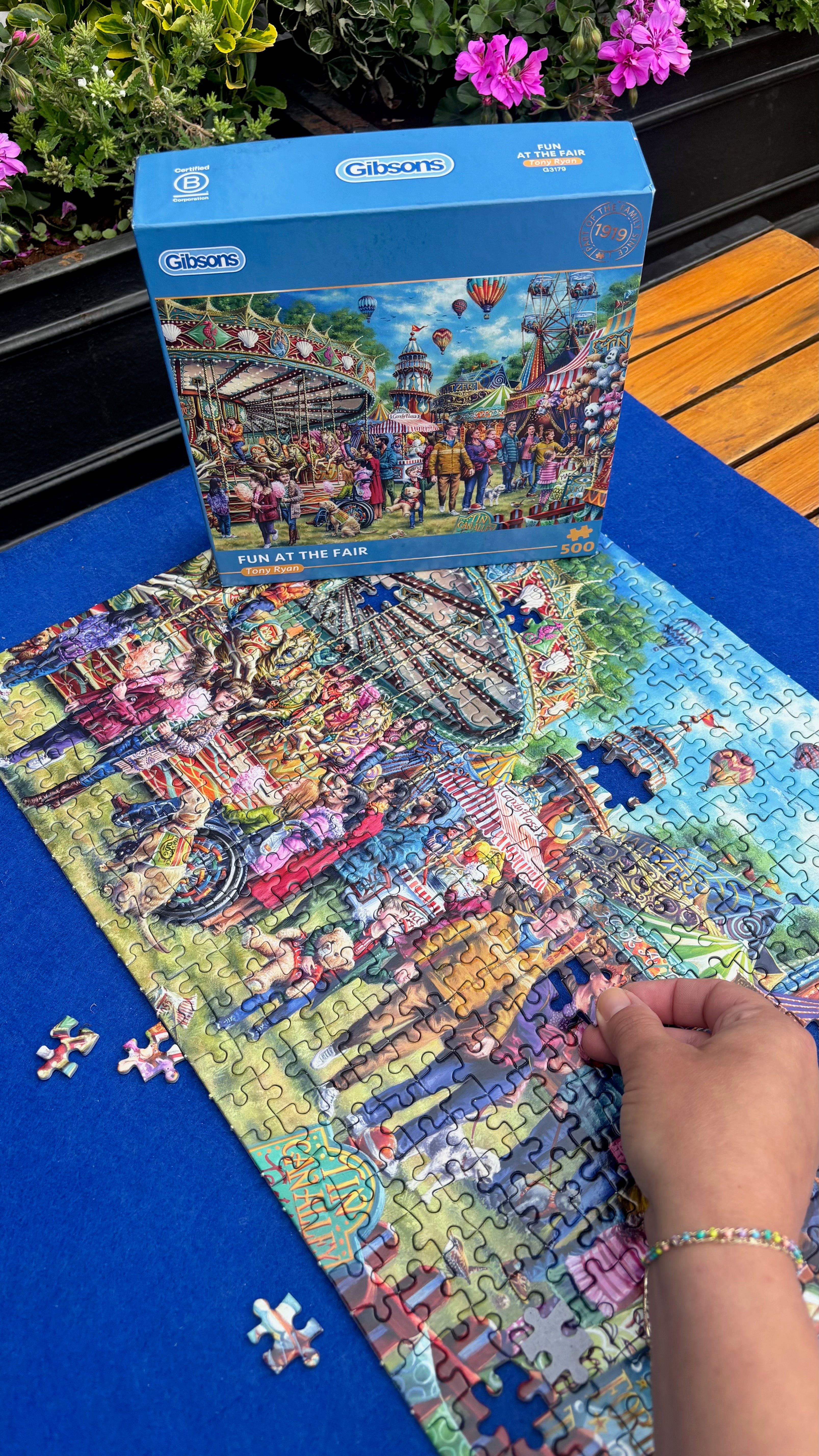 gibsons-fun-at-the-fair-puzzle-500-teile-jahrmarkt image 4
