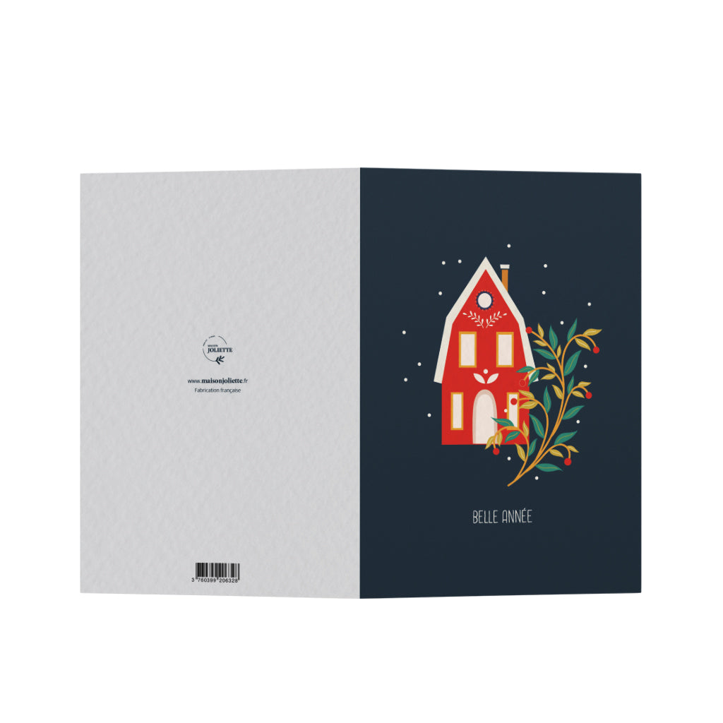 maison-joliette-maisonnette-rouge-gru-karte-a6-weihnachten image 3