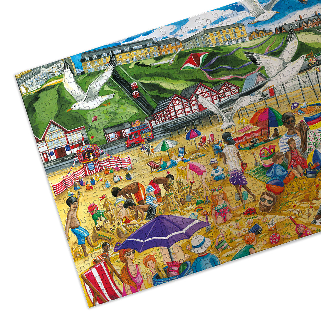 gibsons-saltburn-by-the-sea-puzzle-500-teile-strandmotiv image 7