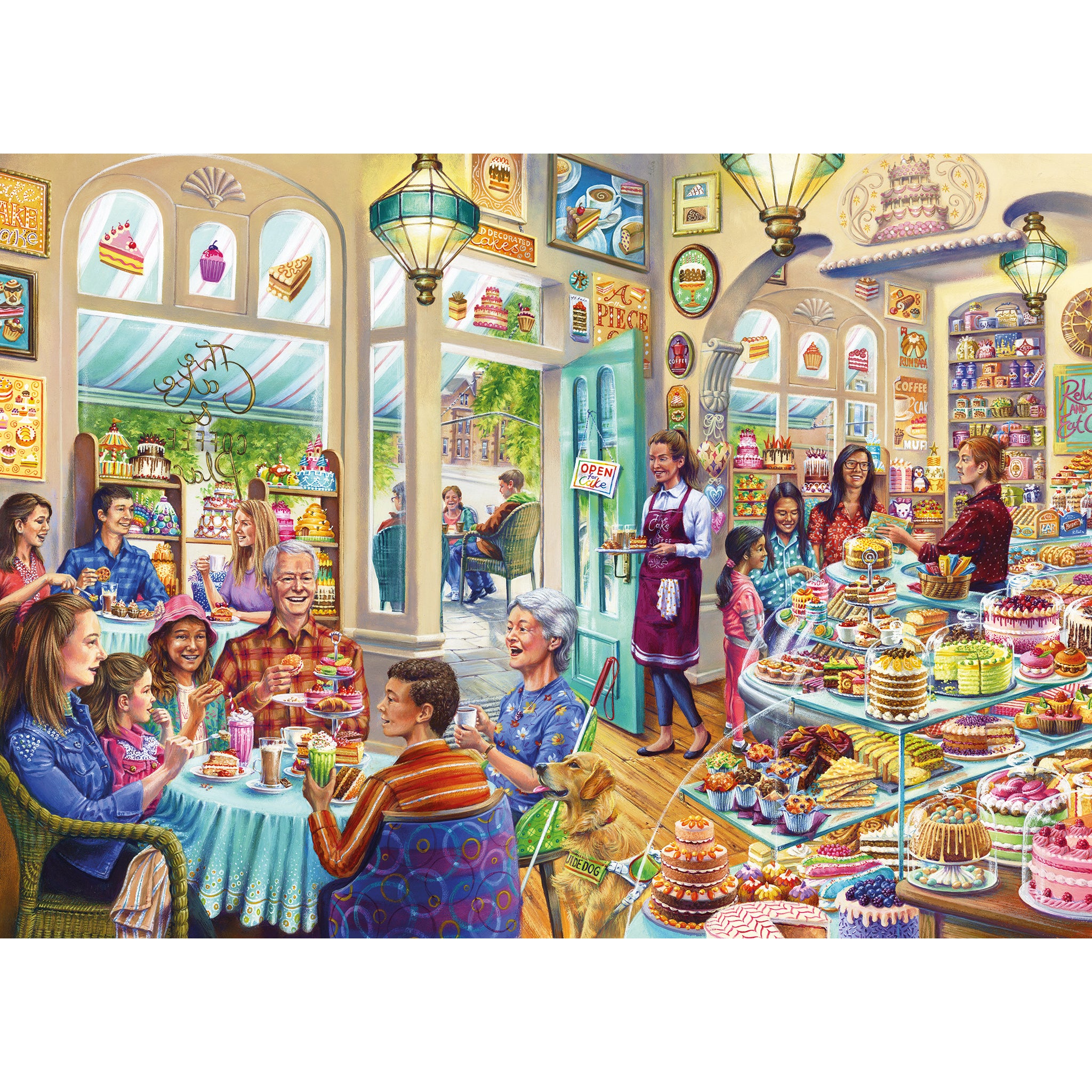 gibsons-grandma-s-treat-puzzle-1000-teile-kuchen image 8
