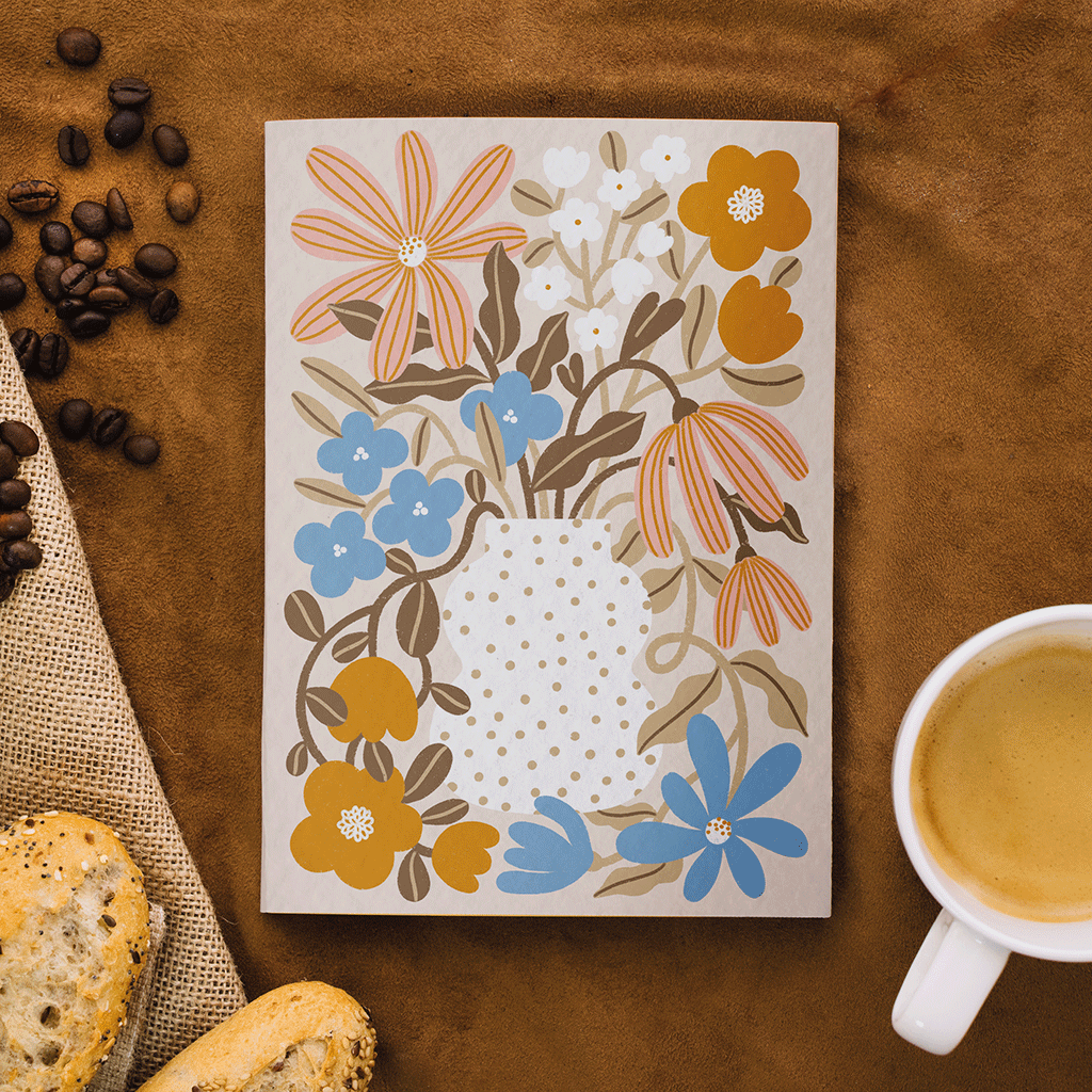 maison-joliette-cahier-a5-myosotis-capucine-notizbuch-liniert image 6
