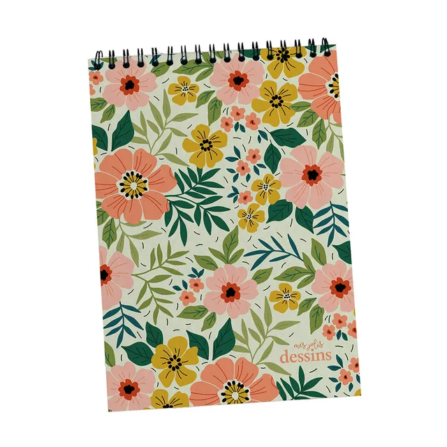 maison-joliette-floraison-skizzenbuch-15x21-cm-300g-blanko image 1