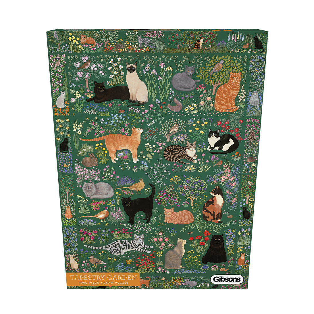 gibsons-tapestry-garden-puzzle-1000-teile-katzen image 6