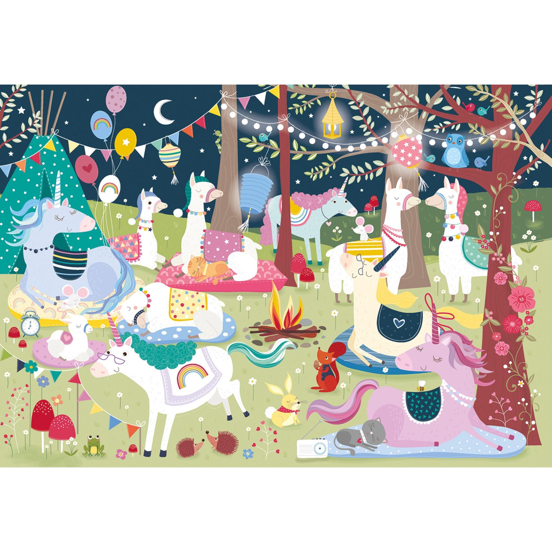 gibsons-sweet-dreams-36-teile-kinderpuzzle-einhorn image 4