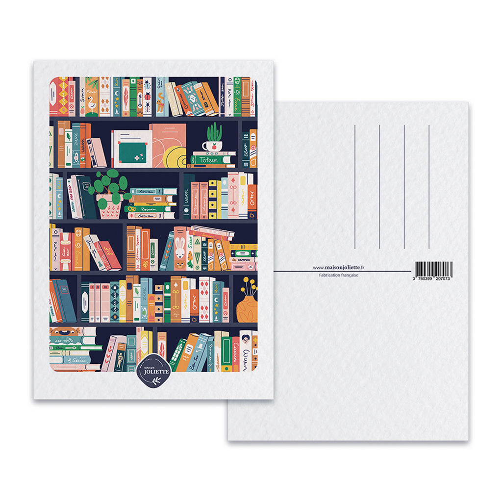 maison-joliette-book-lovers-postkarte-mit-umschlag image 2