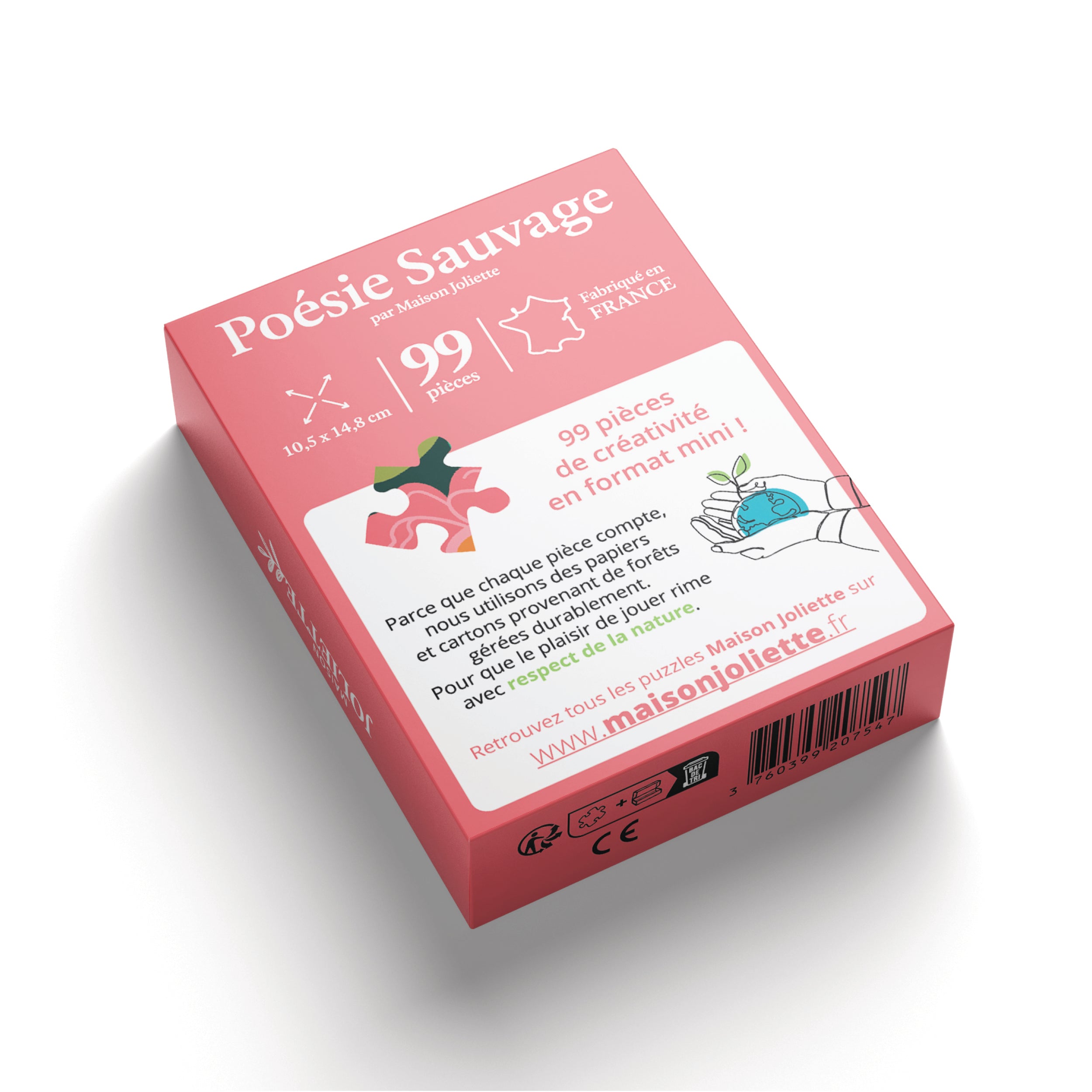 maison-joliette-po-sie-sauvage-mini-puzzle-99-teile image 8