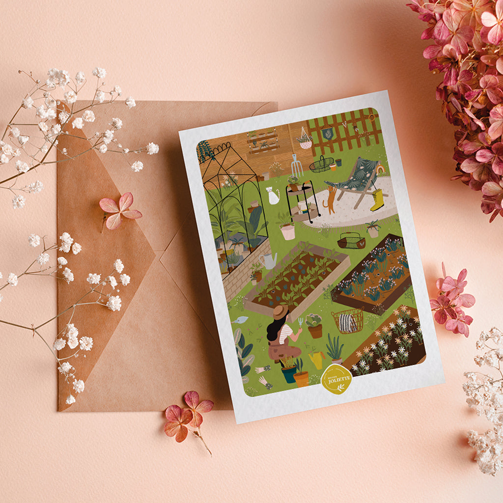 maison-joliette-cartes-postales-jardin-secret-postkarte-umschlag image 2