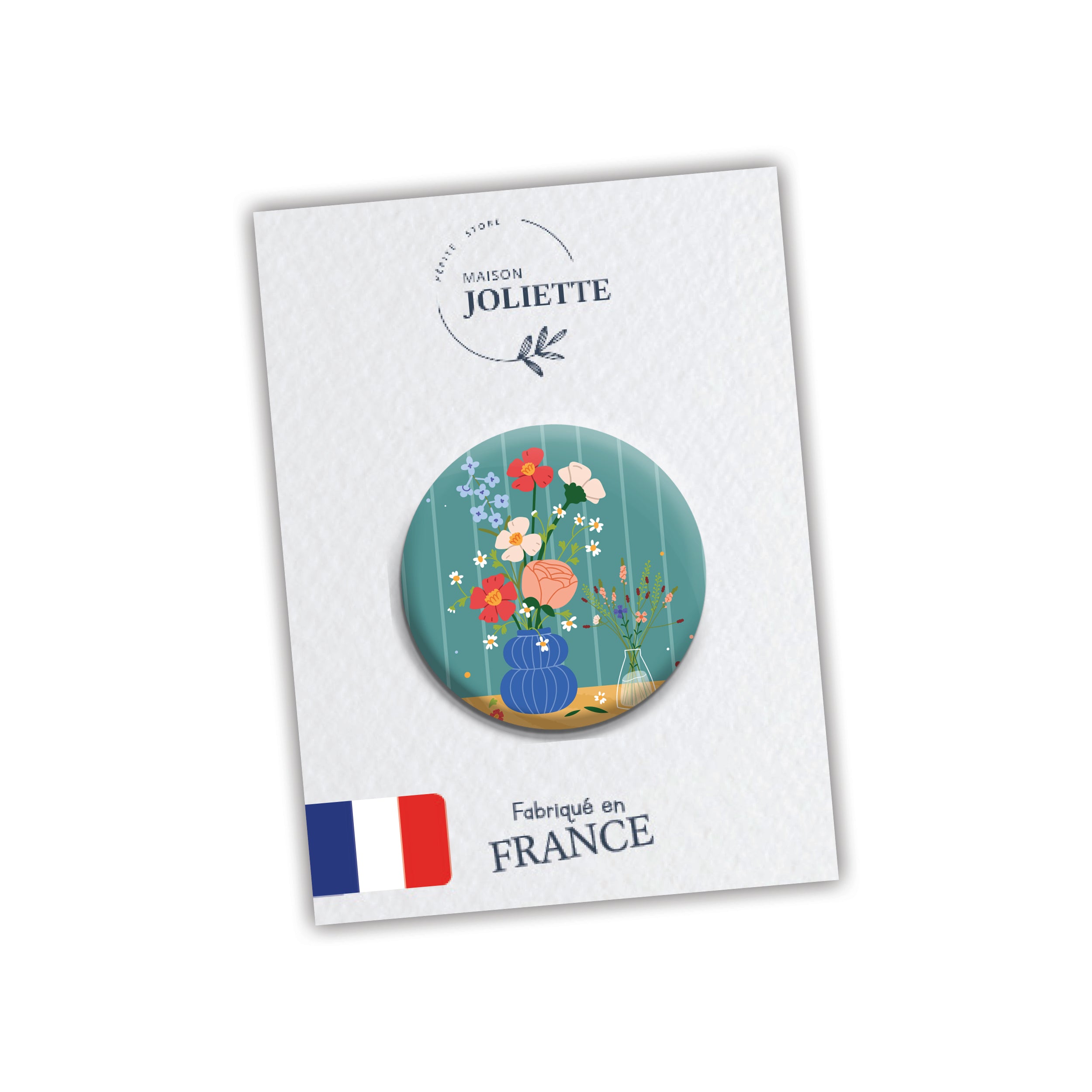 maison-joliette-badges-flower-addict-vases-1-button-32mm image 2