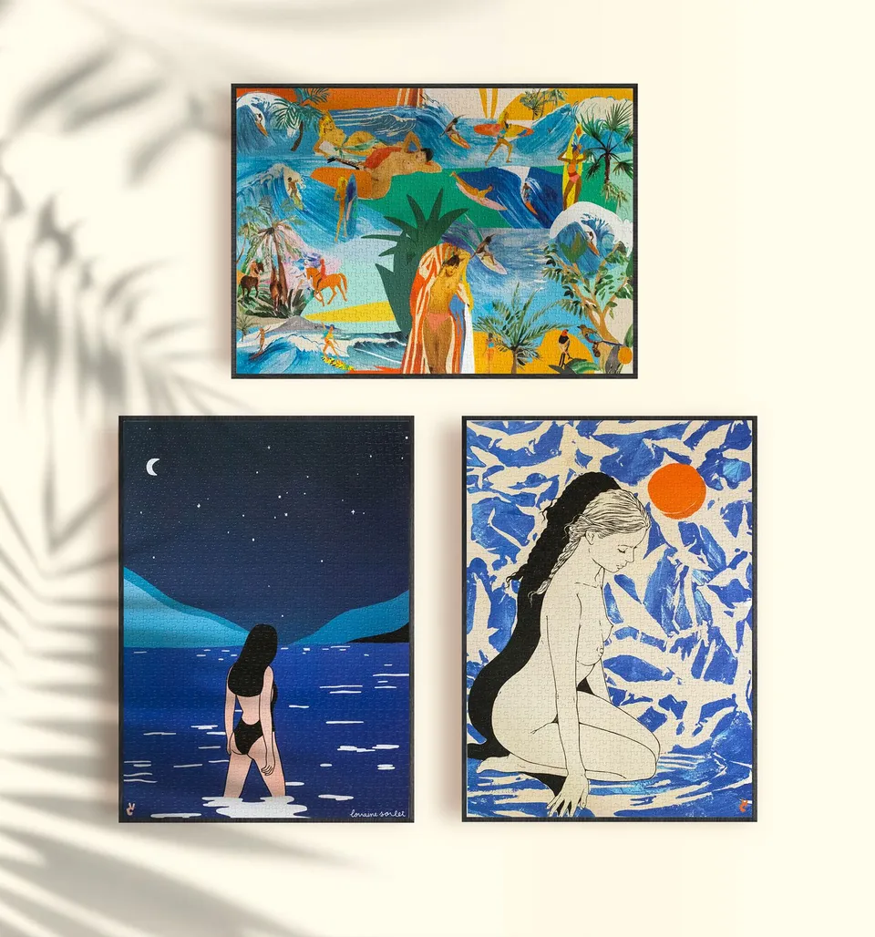 piece-love-i-am-blue-da-ba-dee-puzzle-1000-teile-3er-set-68x49 image 1