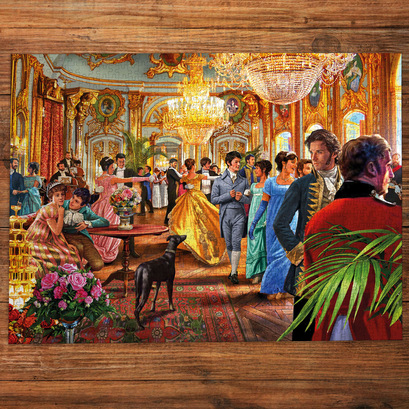 gibsons-a-regency-affair-puzzle-1000-historisch image 3