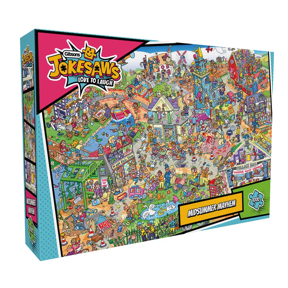 gibsons-jokesaws-midsummer-mayhem-puzzle-1000-teile-krimi image 1
