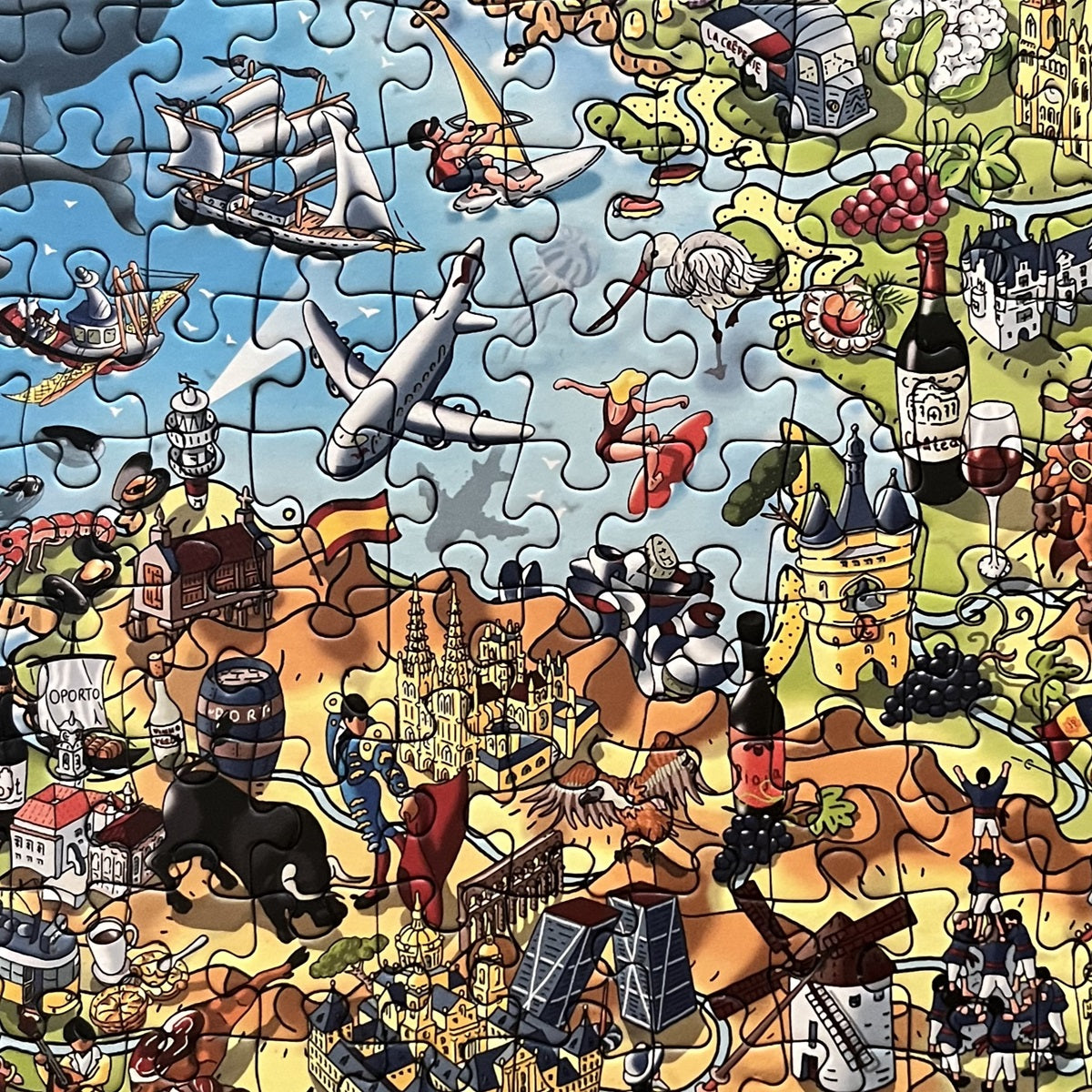 gibsons-this-is-europe-puzzle-1000-teile-karte image 2