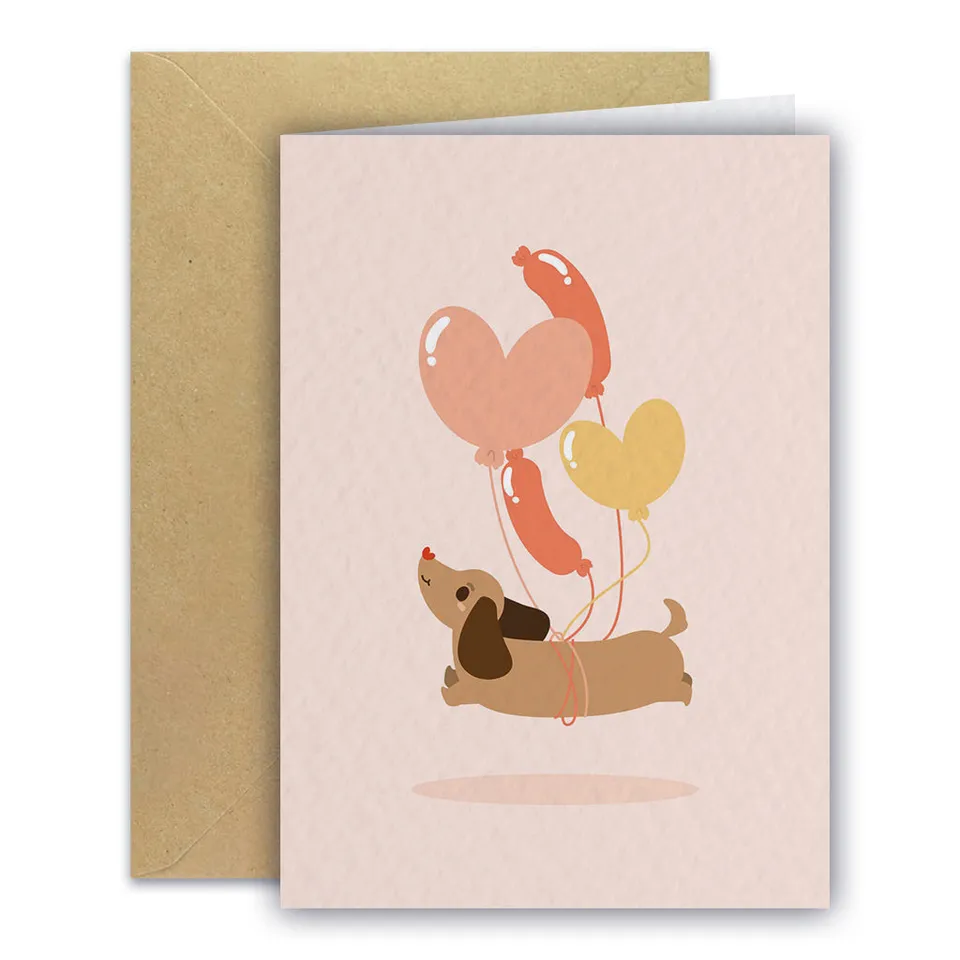 maison-joliette-happy-woofday-gru-karte-a6-mit-umschlag image 1