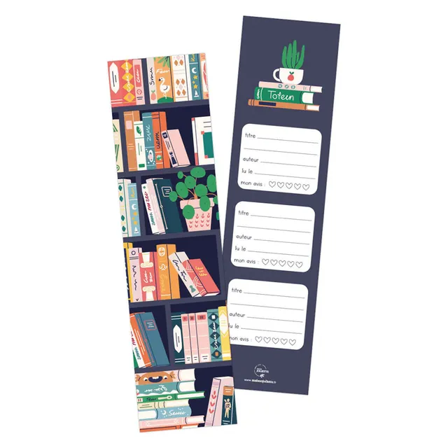 maison-joliette-marque-pages-book-lovers-lesezeichen-5-5x21-cm image 1