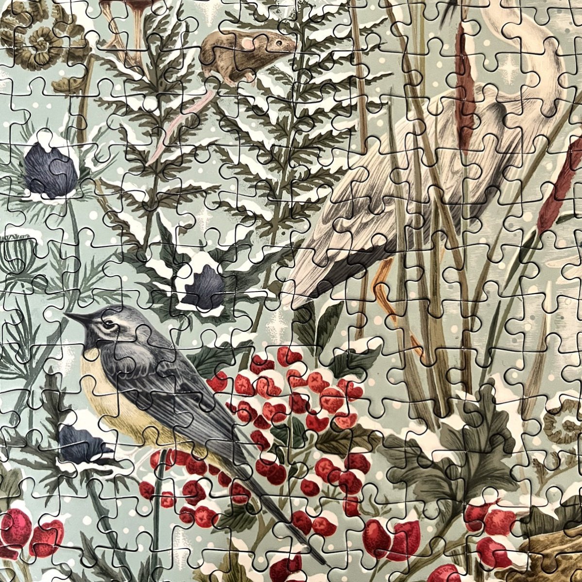 gibsons-frosted-river-puzzle-1000-teile-winter-tiere image 4