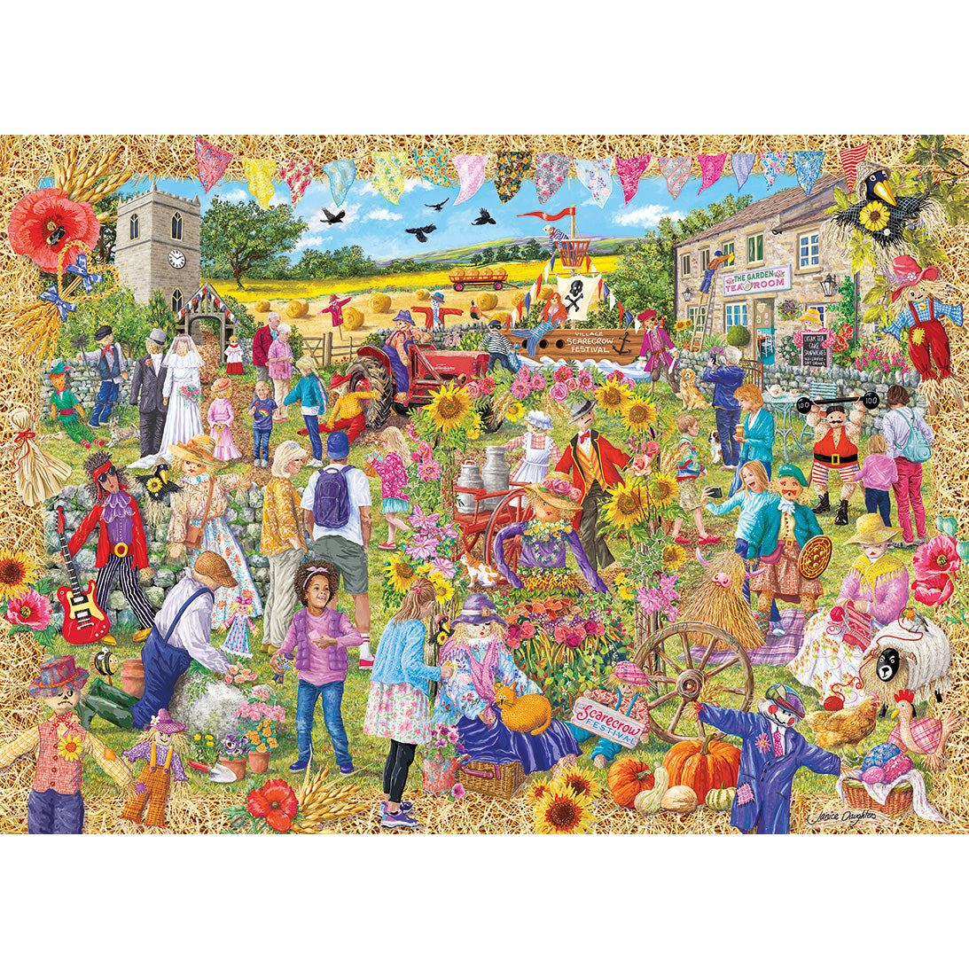 gibsons-scarecrow-festival-1000-teile-puzzle-herbst image 4
