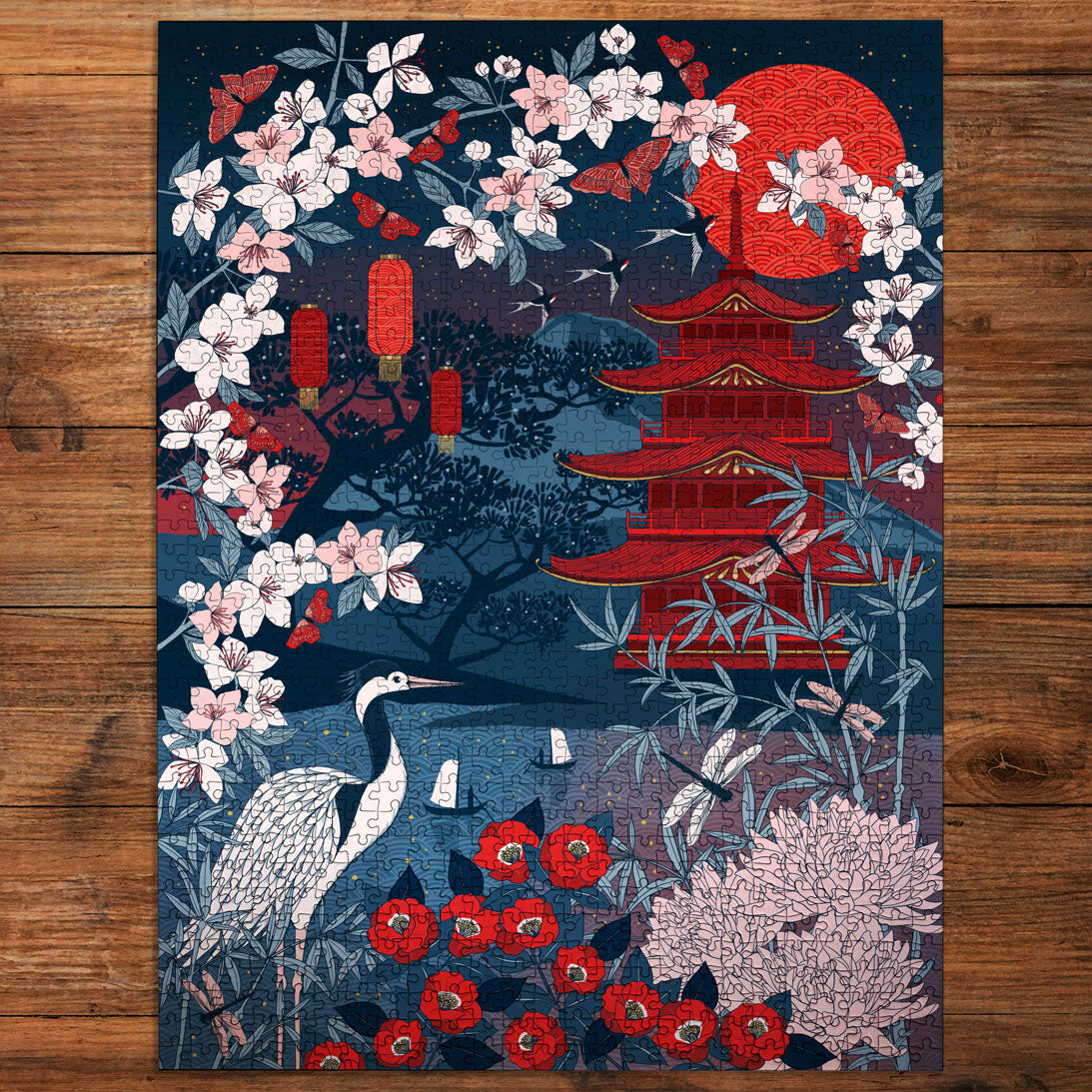 gibsons-sakura-heights-puzzle-1000-japan image 3