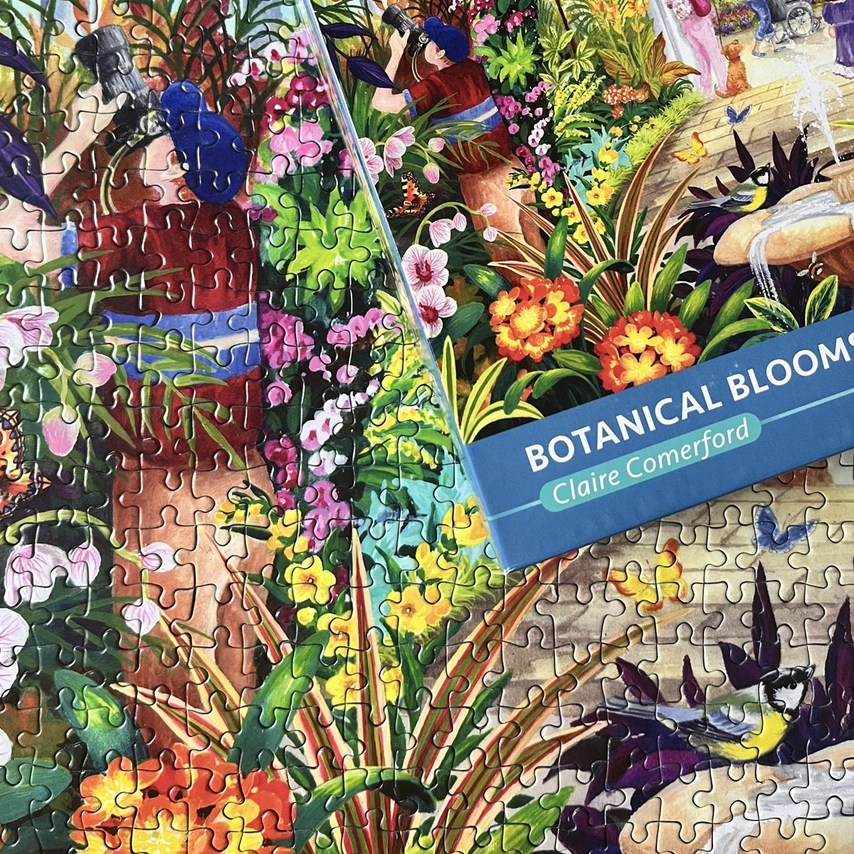 gibsons-traditional-botanical-blooms-puzzle-1000-blumen image 8