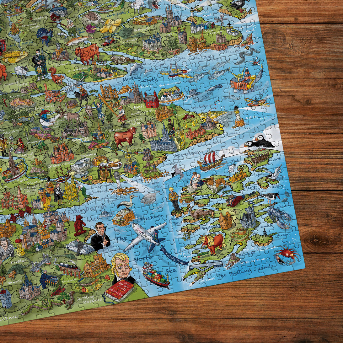 gibsons-this-is-scotland-puzzle-1000-teile-karte image 3