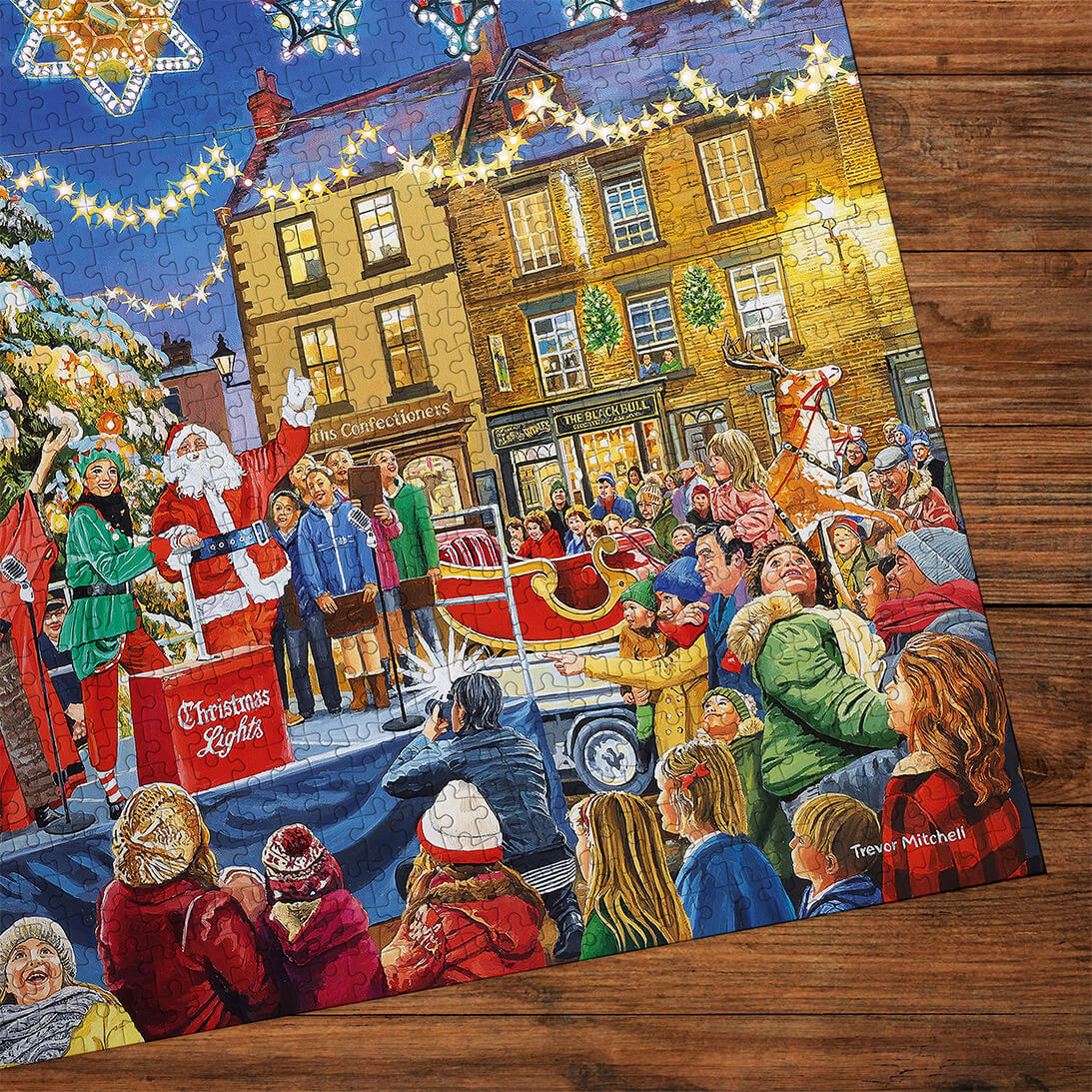 gibsons-christmas-switch-on-1000-teile-weihnachtspuzzle image 2