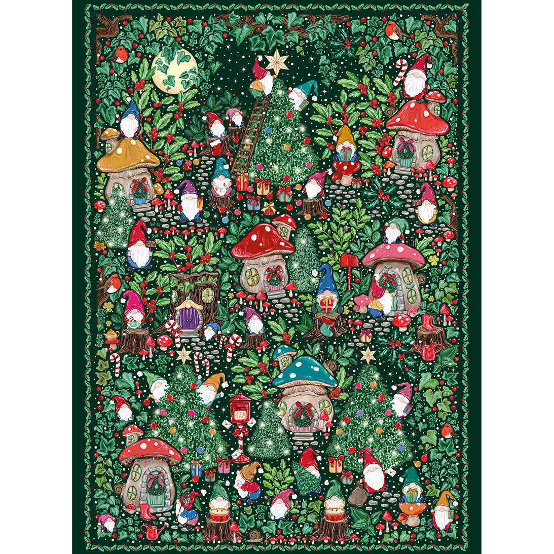gibsons-the-art-file-christmas-village-puzzle-1000-teile-weihnachten image 4