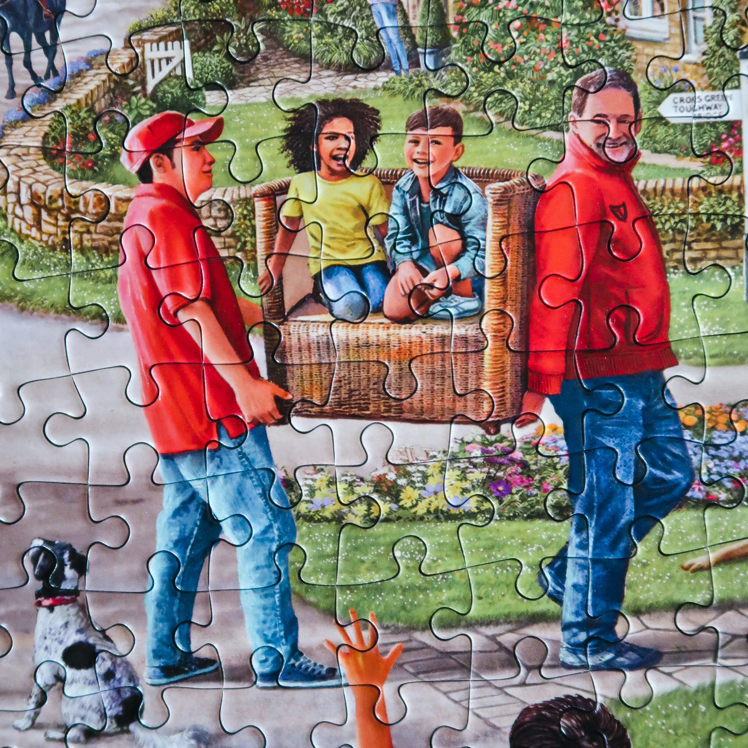 gibsons-moving-day-500-teile-puzzle-cottage-umzug image 2