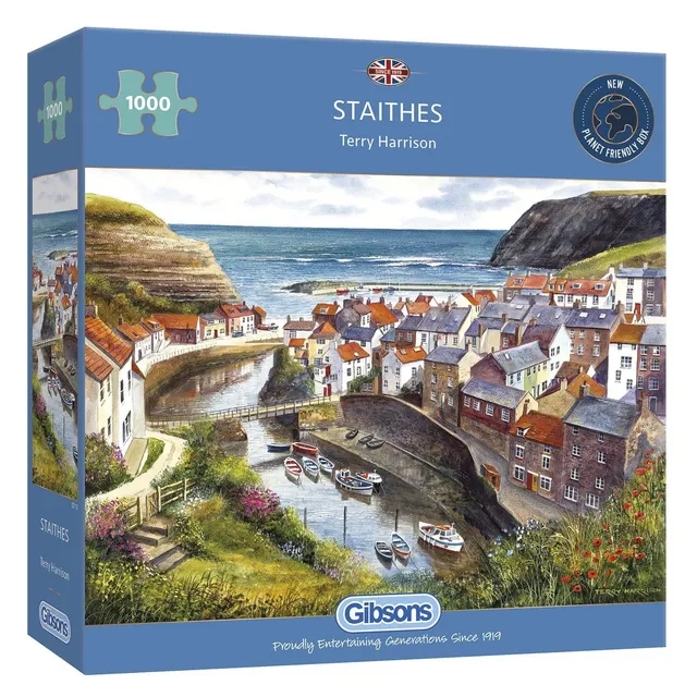 gibsons-staithes-puzzle-1000-teile-k-ste-yorkshire image 1