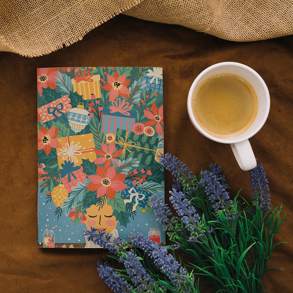 maison-joliette-petit-carnet-a6-esprit-de-no-l-notizbuch-liniert image 8
