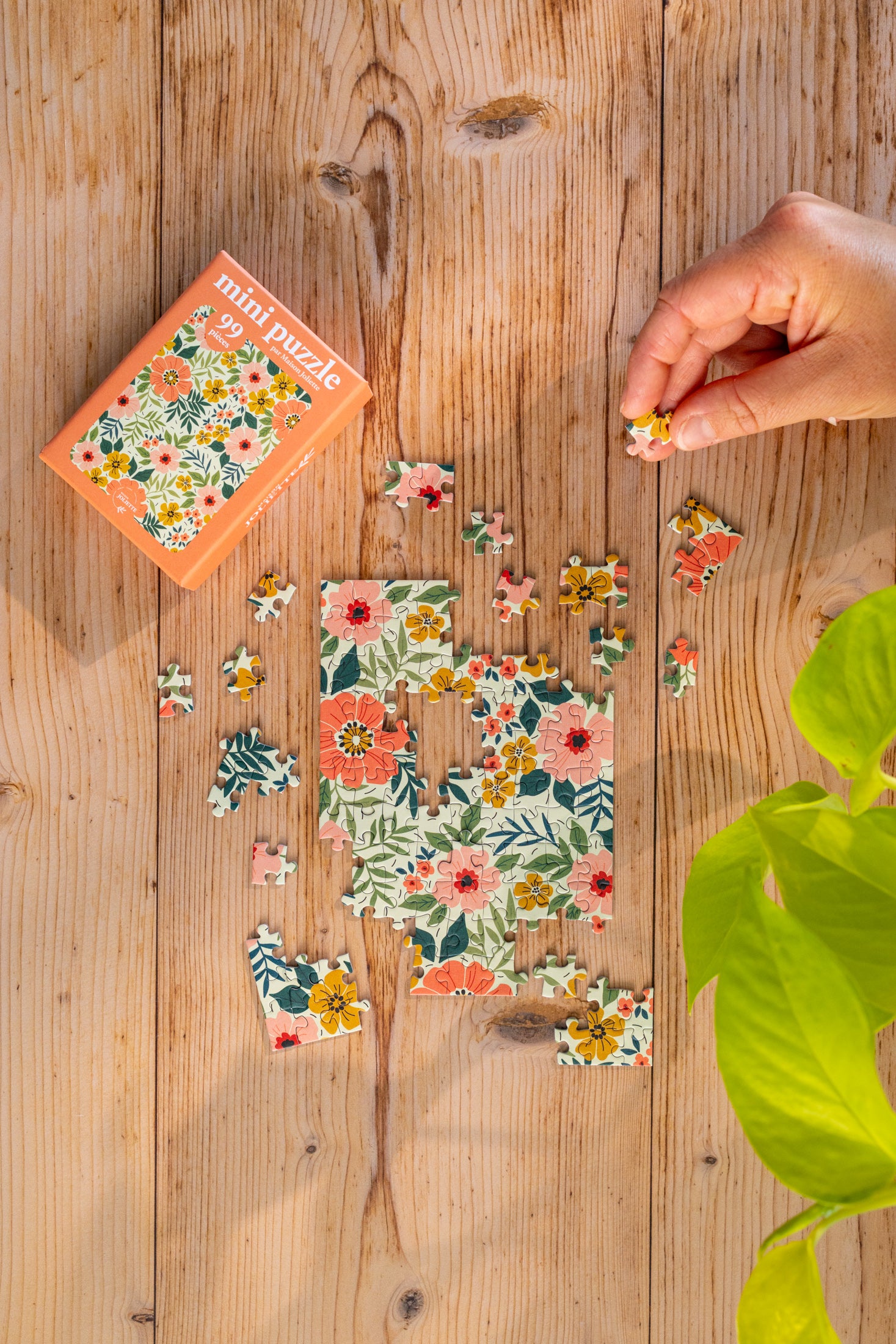 maison-joliette-puzzles-floraison-mini-puzzle-99-teile-10-5x14-8-cm image 3