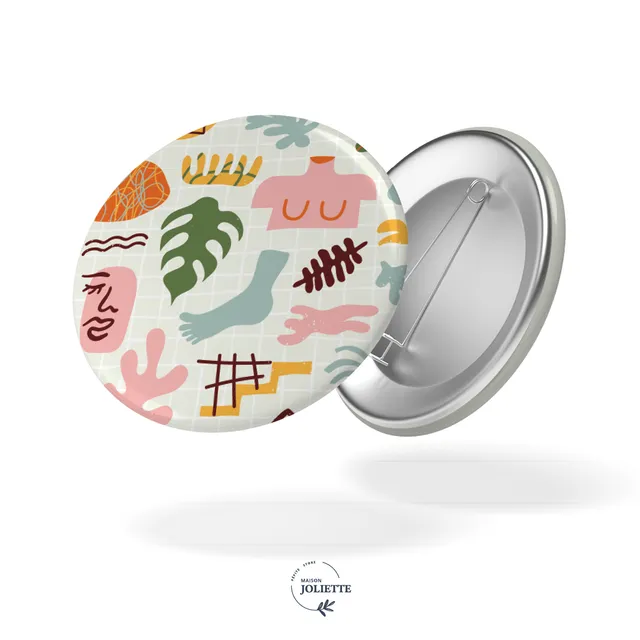 maison-joliette-coup-d-eclat-button-32mm-matisse image 1
