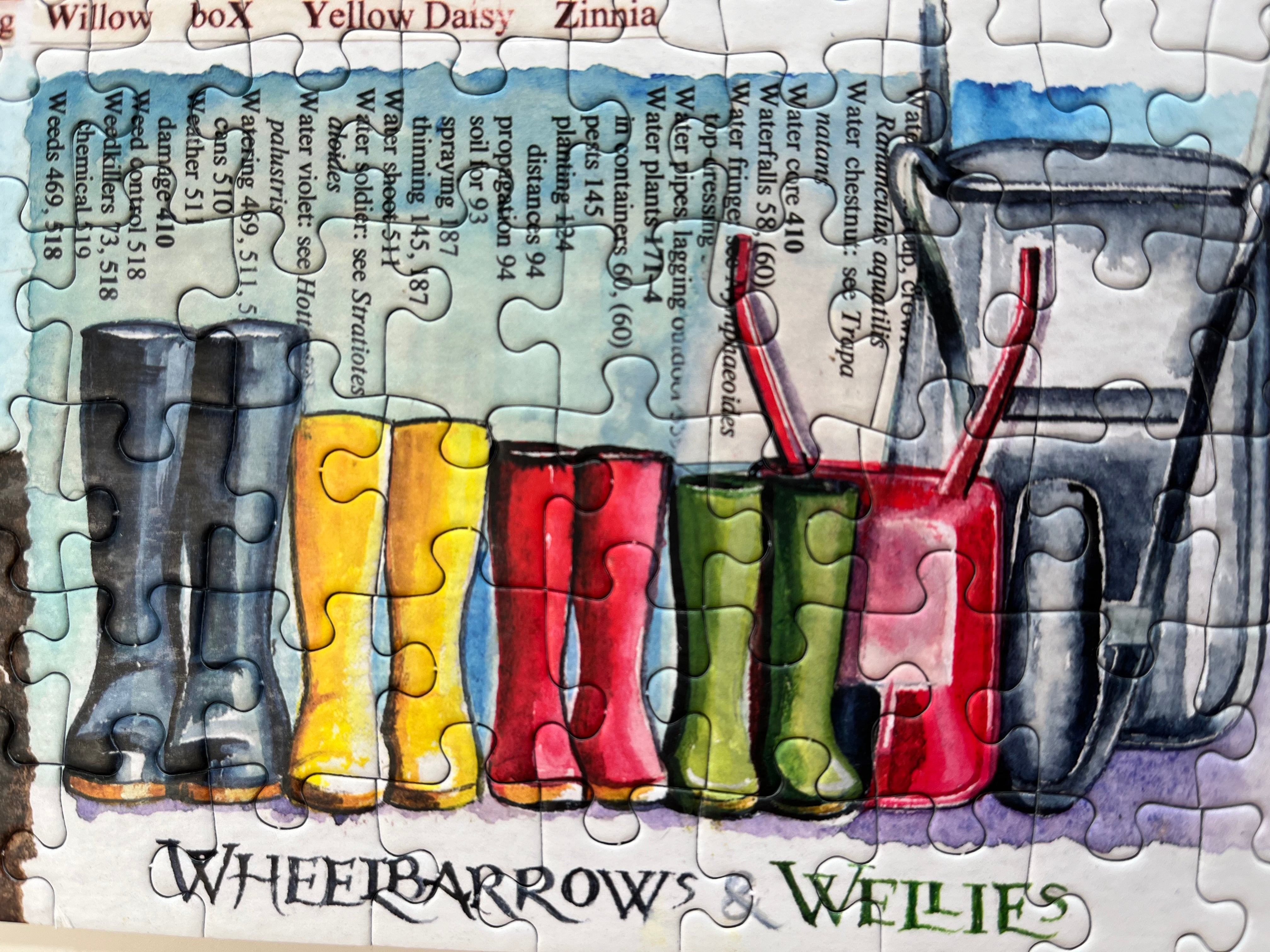 gibsons-wheelbarrows-and-wellies-puzzle-1000-teile-garten image 8