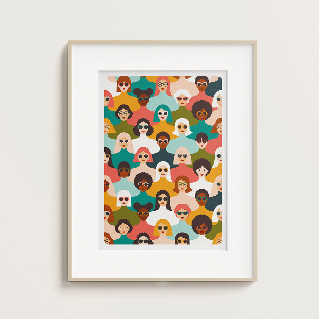 maison-joliette-affiches-mil-titude-poster-a4-mit-reliefstruktur image 5
