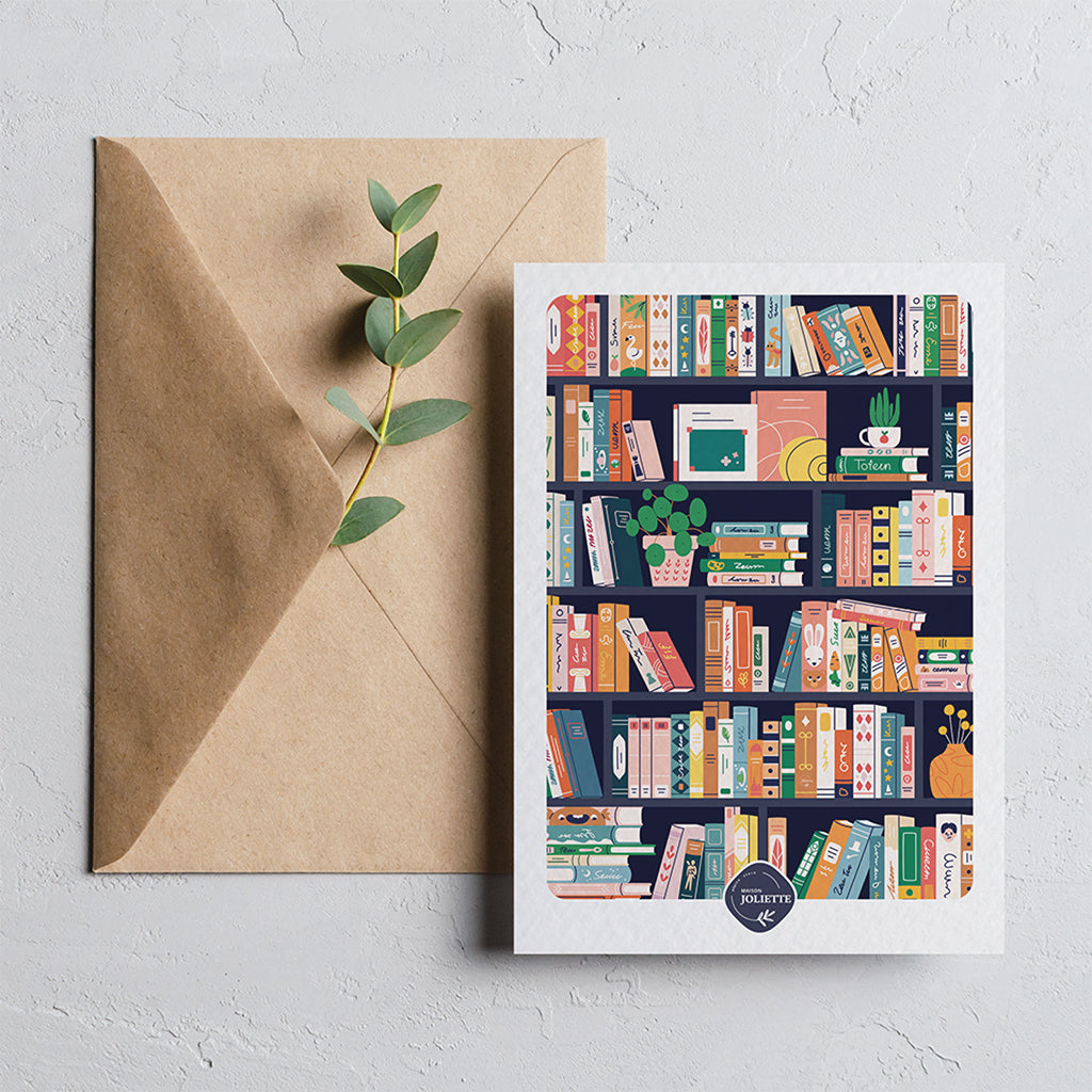 maison-joliette-book-lovers-postkarte-mit-umschlag image 5