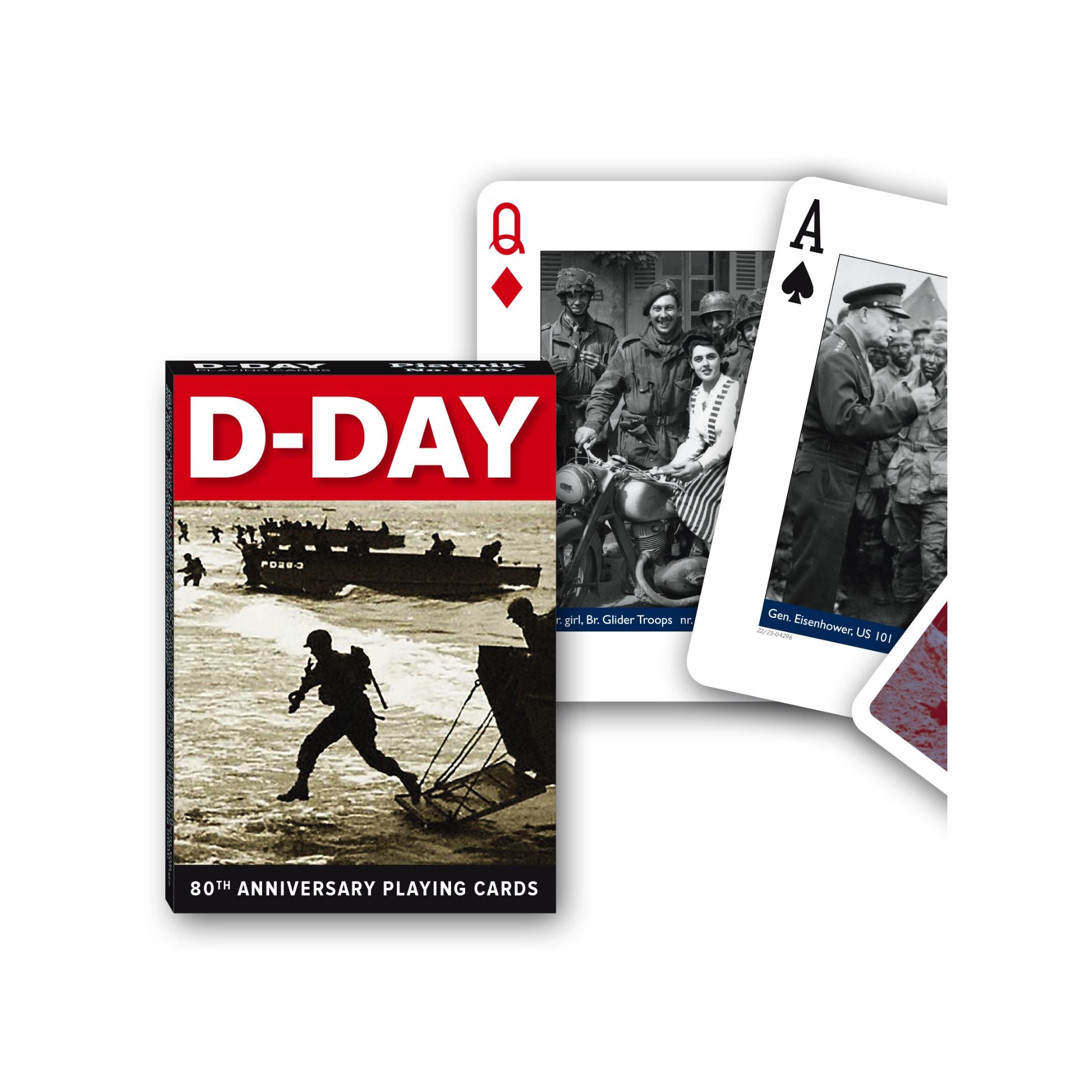 gibsons-d-day-spielkarten-piatnik-sammler-55-karten image 1