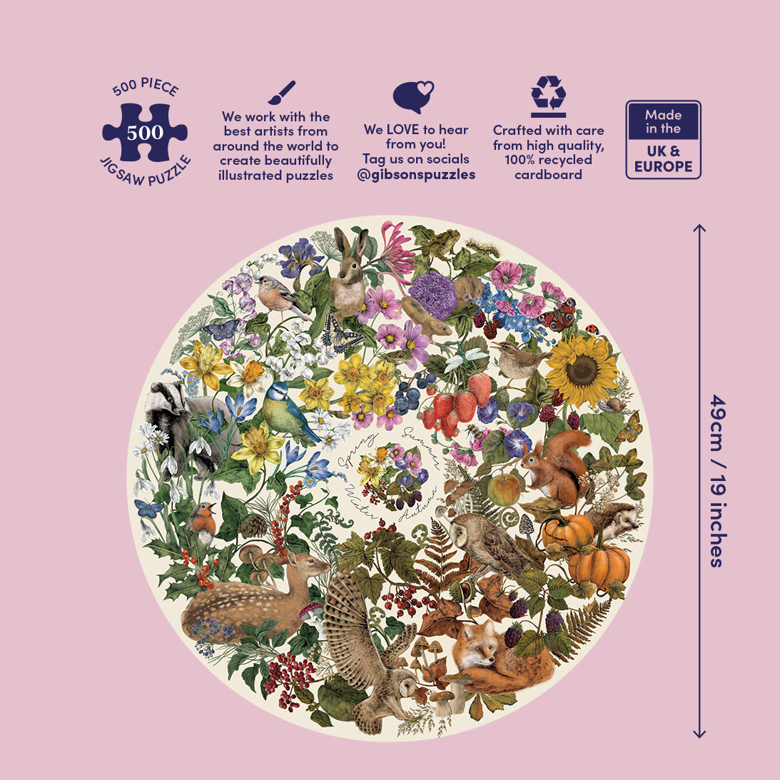 gibsons-the-art-file-nature-s-seasons-500-puzzle-rund image 3