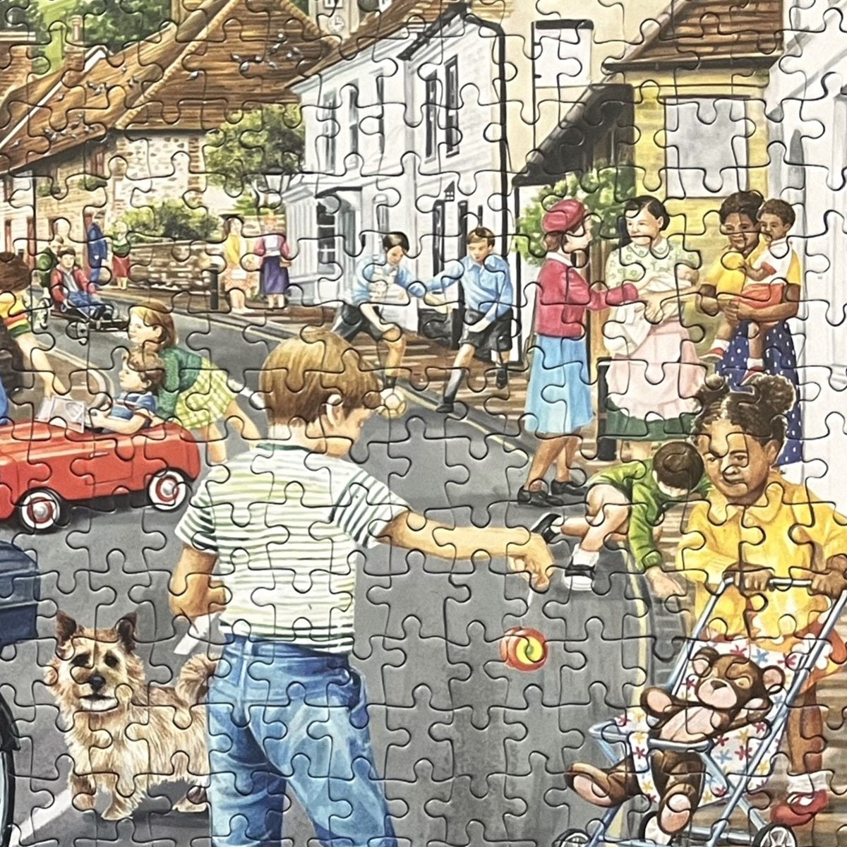 gibsons-merry-midwives-puzzle-1000-teile-dorf-nostalgie image 5