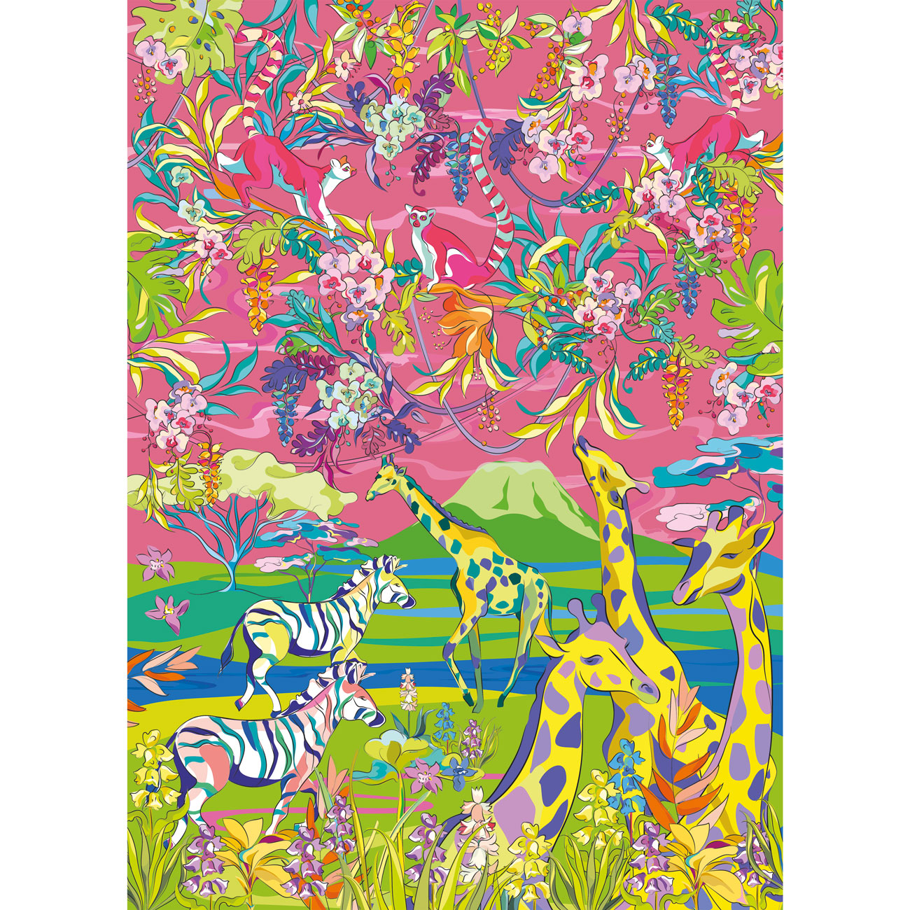 gibsons-wild-savannah-puzzle-1000-teile-safari image 4