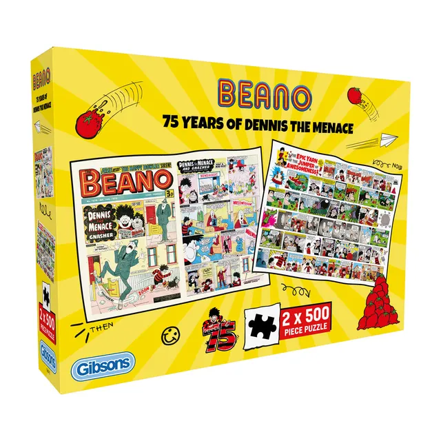 gibsons-75-years-dennis-the-menace-puzzle-2x500-comic image 1
