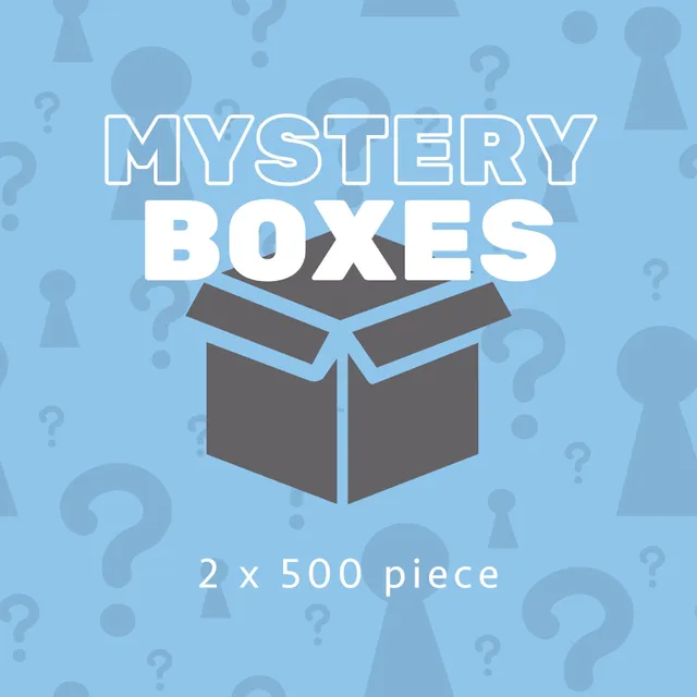 gibsons-mystery-box-2x500-teile-puzzle-ohne-bild-berraschung image 1