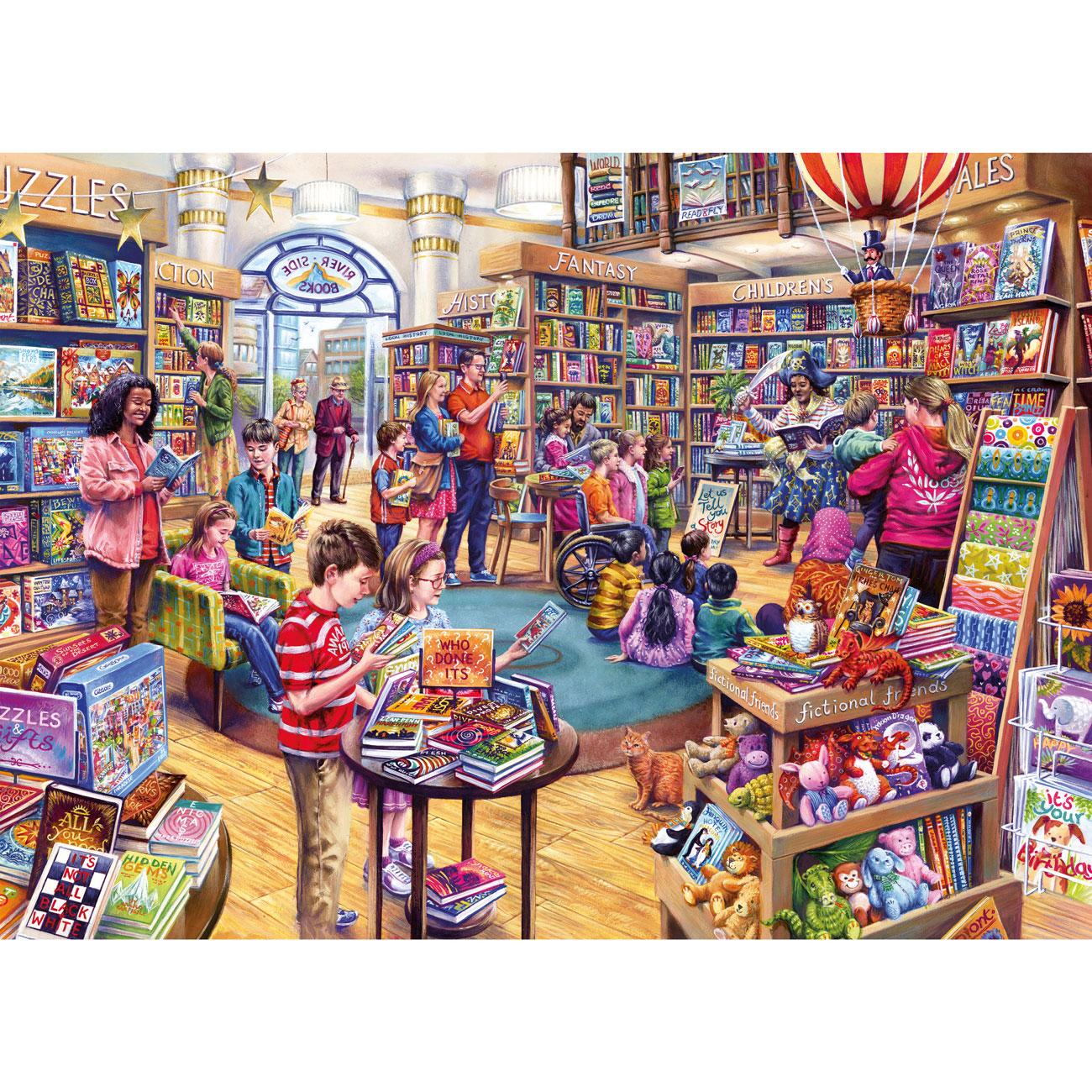 gibsons-page-turners-puzzle-500-xl-teile-buchladen image 4