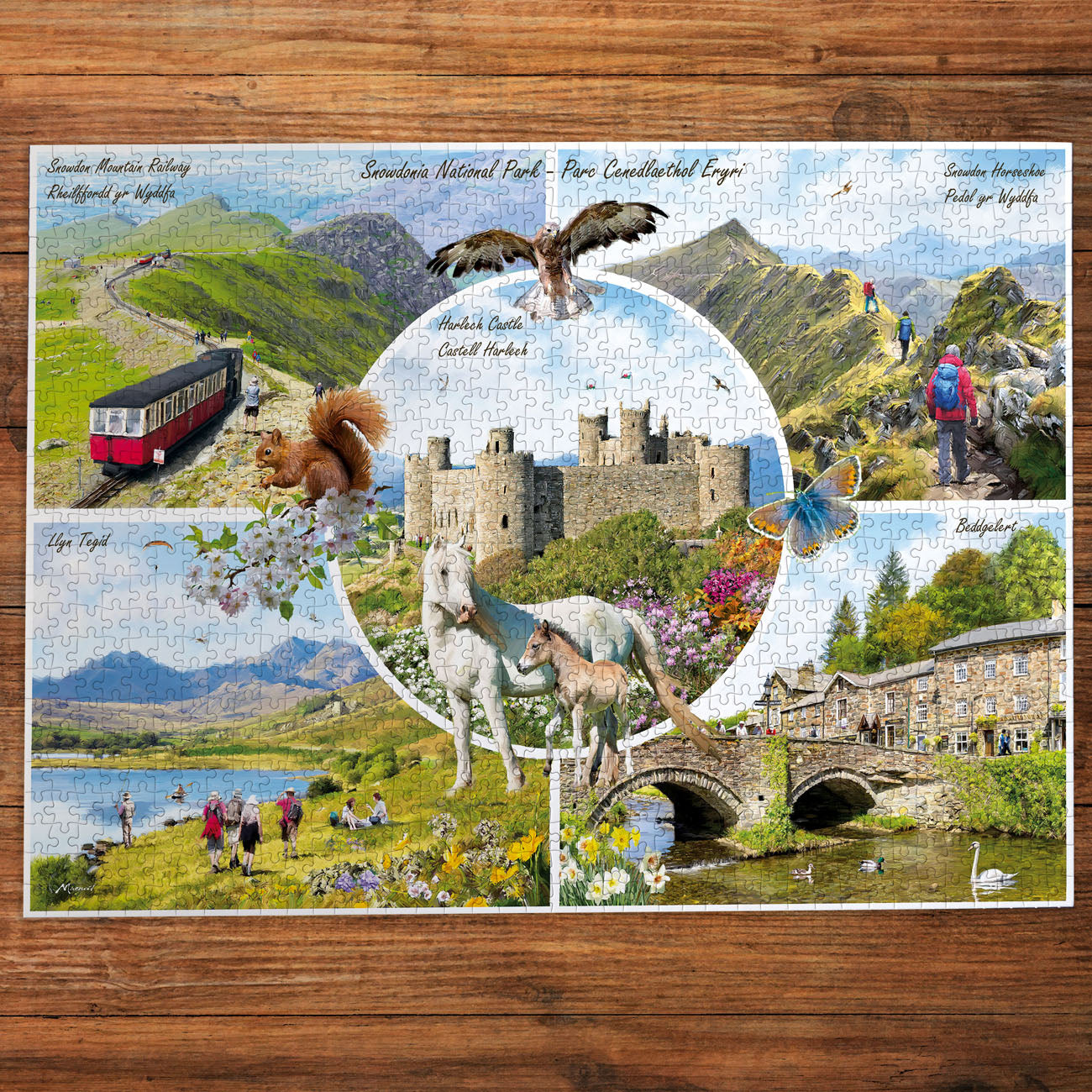 gibsons-snowdonia-puzzle-1000-teile-wales-berge image 2