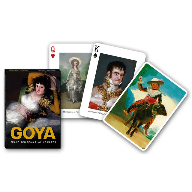 gibsons-goya-spielkarten-sammlerdeck-kunstmotiv image 1