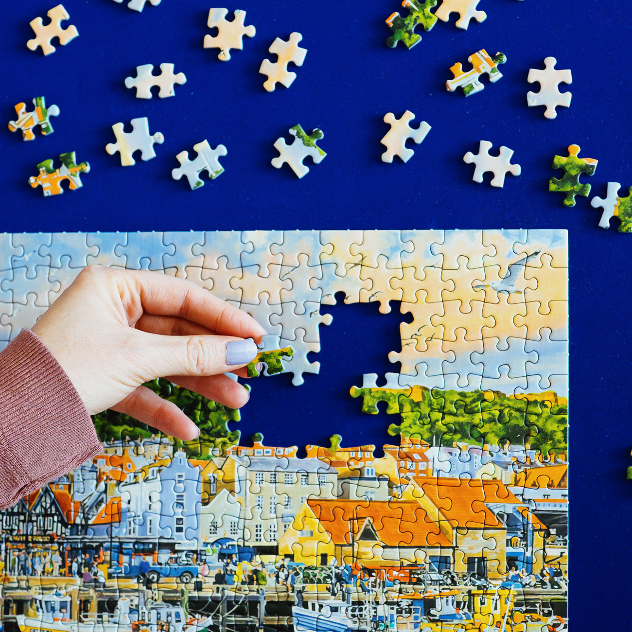 gibsons-beside-the-seaside-puzzle-4x500-teile-strand image 2