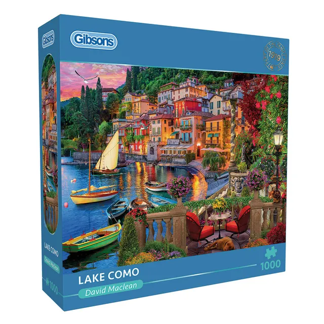 gibsons-lake-como-puzzle-1000-teile-italien-see image 1