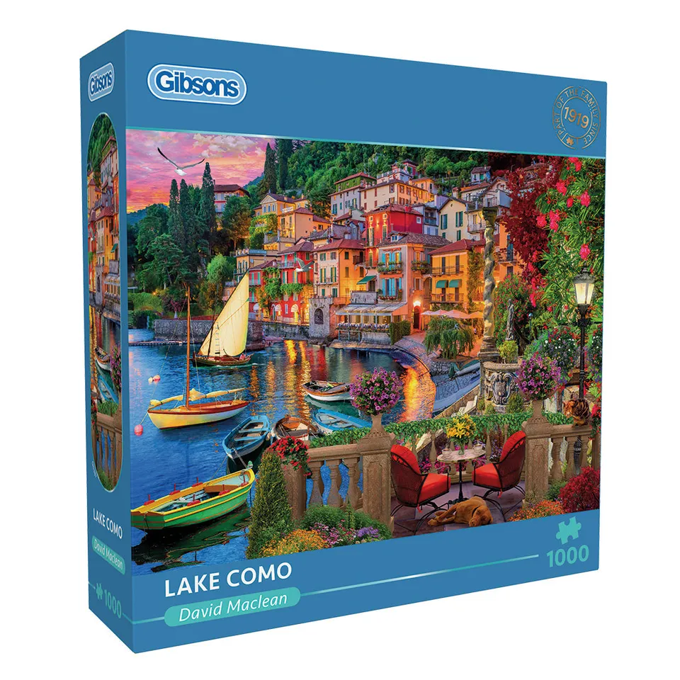 gibsons-lake-como-puzzle-1000-teile-italien-see image 1
