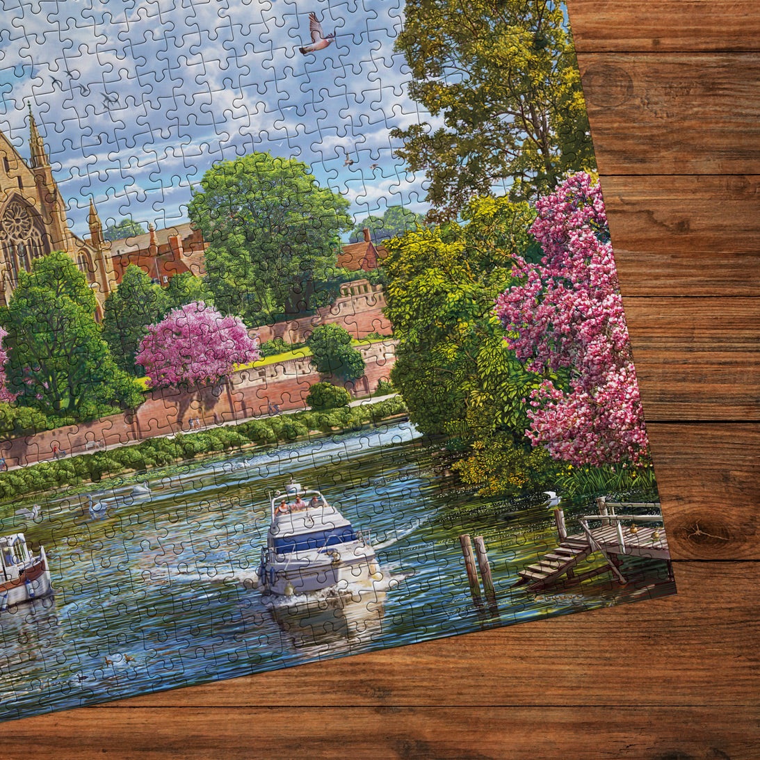 gibsons-worcester-from-the-river-1000-teile-puzzle-stadt image 3